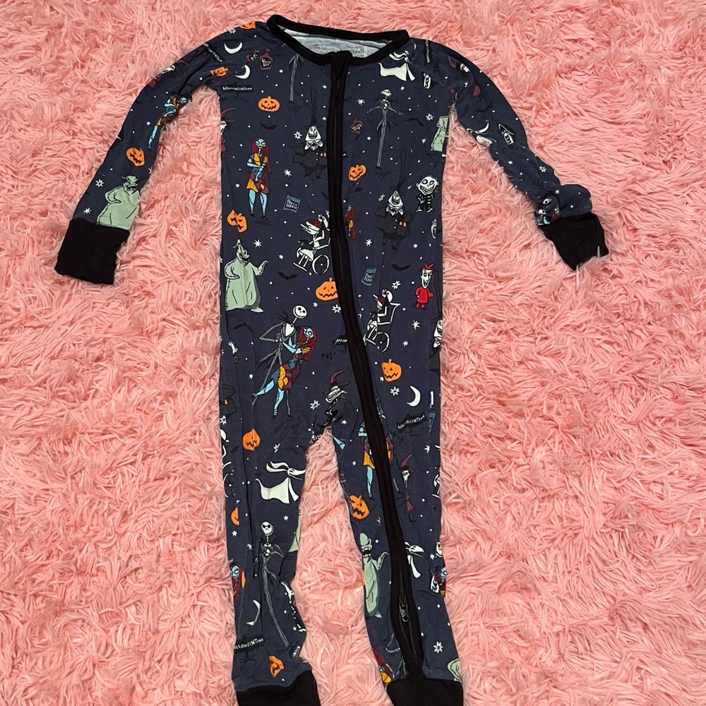 Little Sleepies nightmare before Christmas zippy